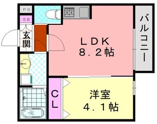 H-maison平野Ⅱの物件間取画像